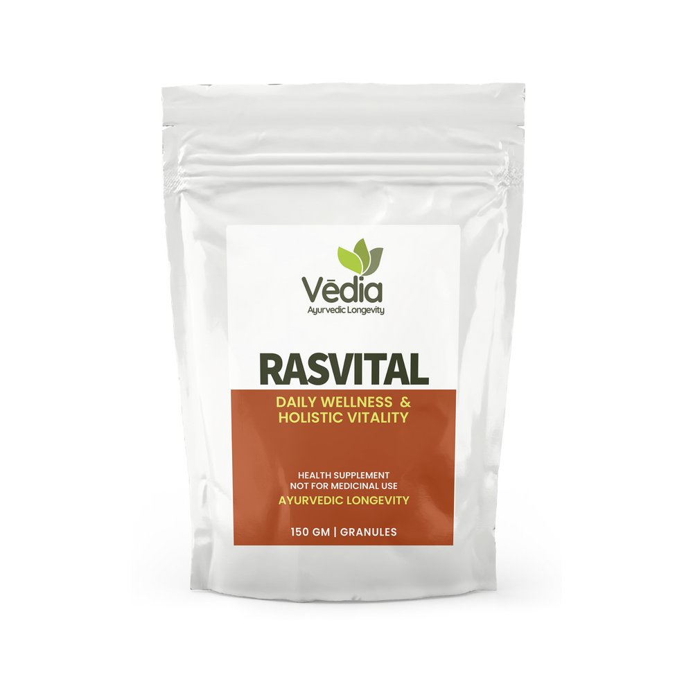 RasVital – Ayurvedic Rasayana Powder for Strength, Immunity & Longevity