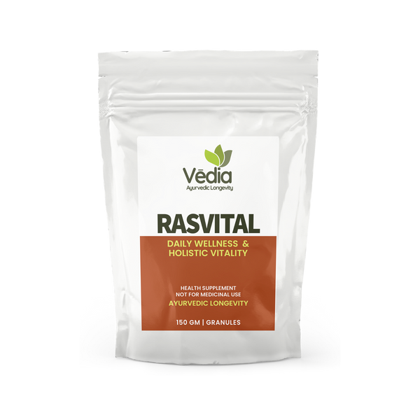 RasVital – Ayurvedic Rasayana Powder for Strength, Immunity & Longevity